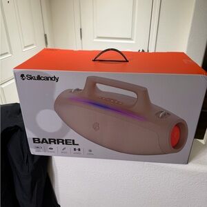 Skullcandy Barrel Speaker - Red and White